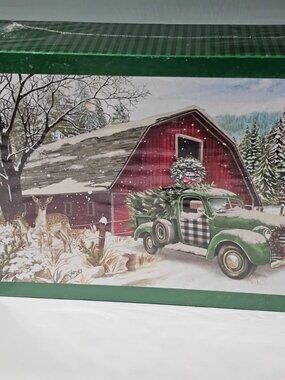 Brother Sister Oversized Puzzle “Christmas Party” 1000 Pcs Sealed 27”x 39” New
